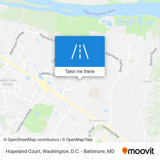 Mapa de Hopeland Court