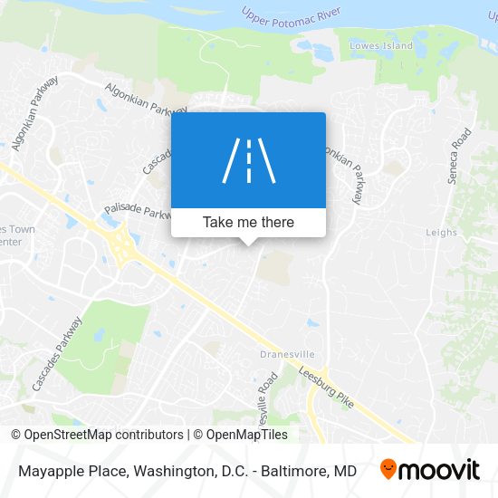 Mayapple Place map