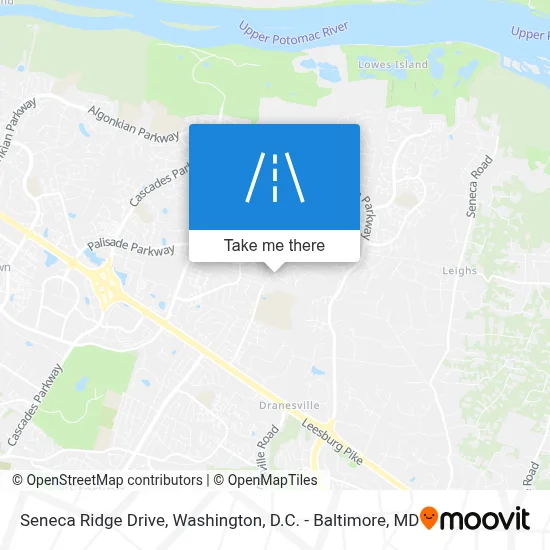 Seneca Ridge Drive map