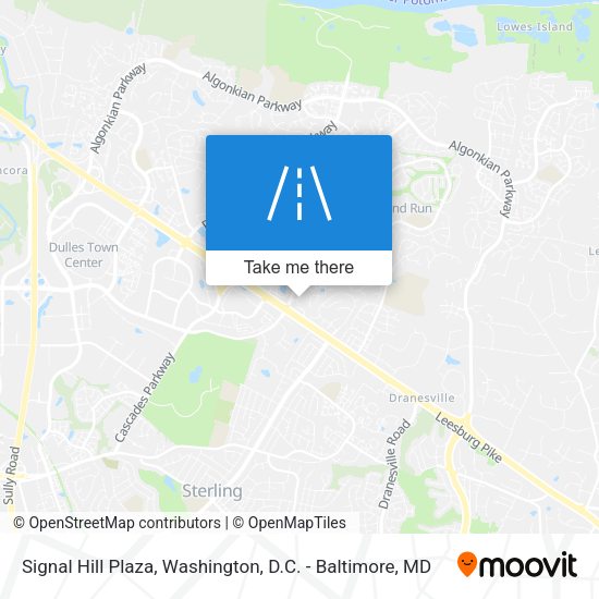 Signal Hill Plaza map