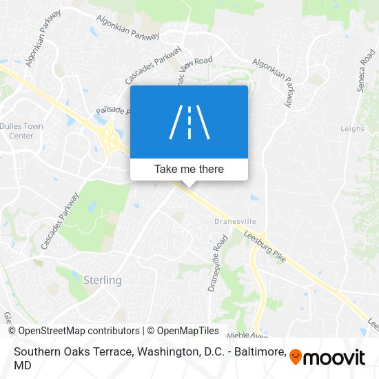 Mapa de Southern Oaks Terrace