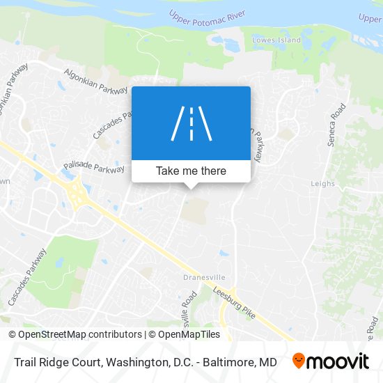 Mapa de Trail Ridge Court