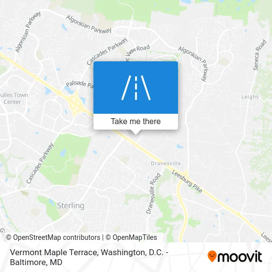 Vermont Maple Terrace map
