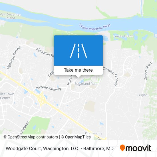 Woodgate Court map