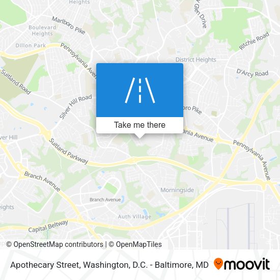 Apothecary Street map