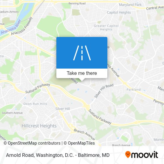 Arnold Road map