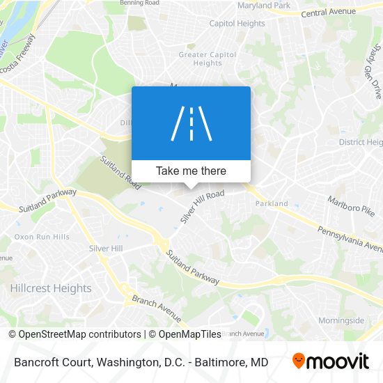 Bancroft Court map
