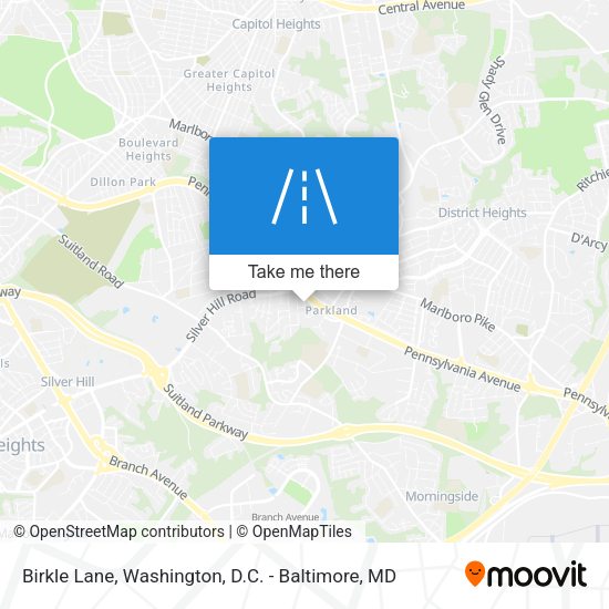 Mapa de Birkle Lane