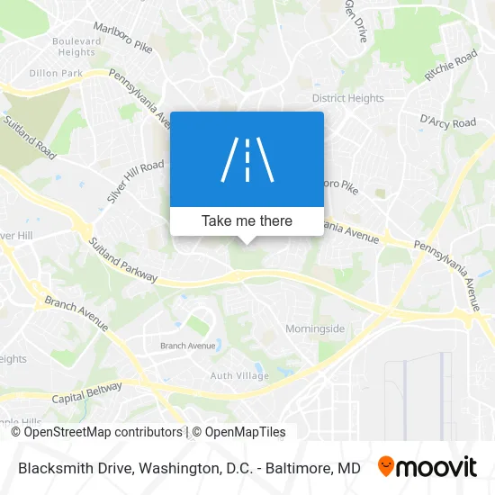 Blacksmith Drive map