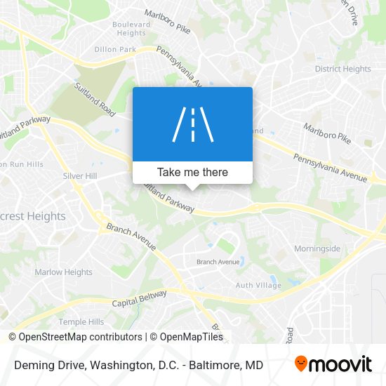 Deming Drive map