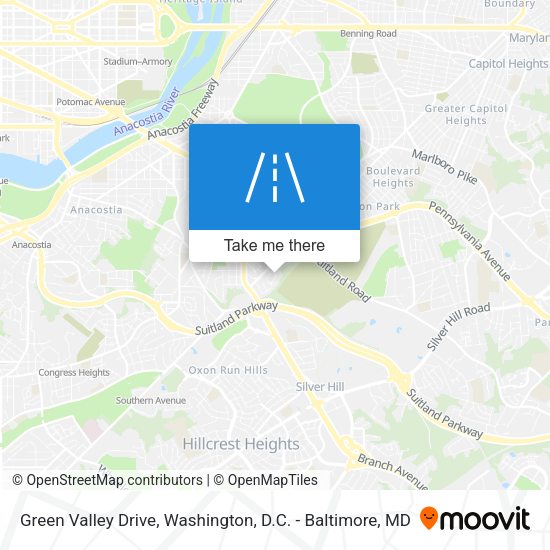 Green Valley Drive map