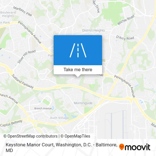 Mapa de Keystone Manor Court