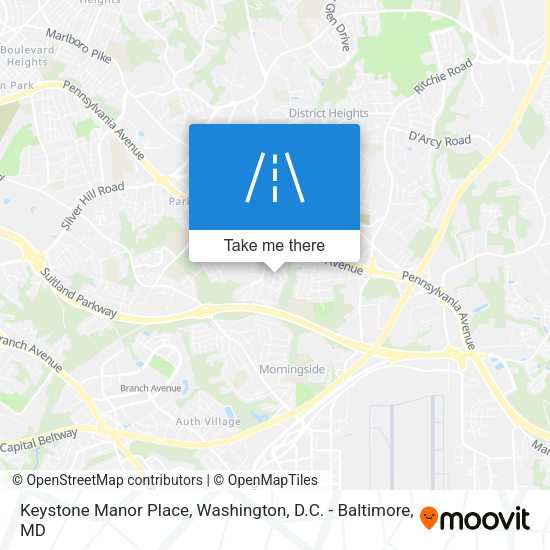 Mapa de Keystone Manor Place