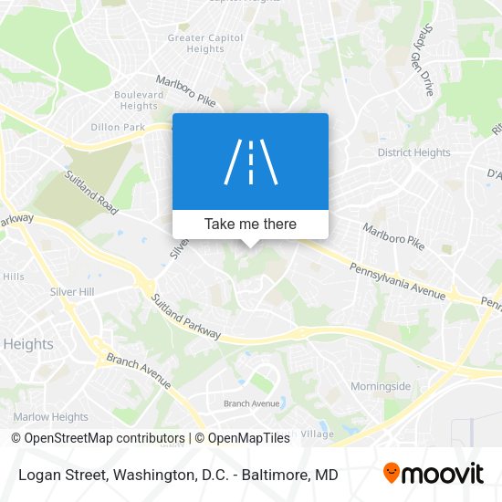 Mapa de Logan Street