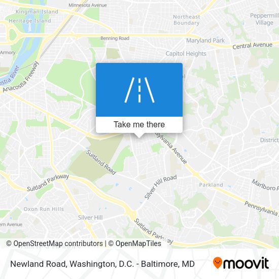 Newland Road map