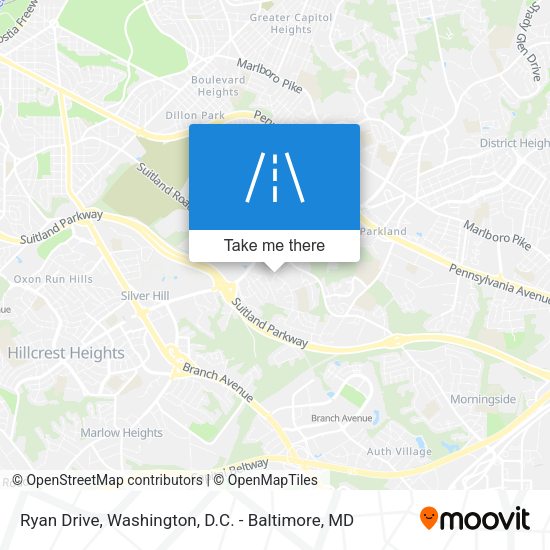 Mapa de Ryan Drive