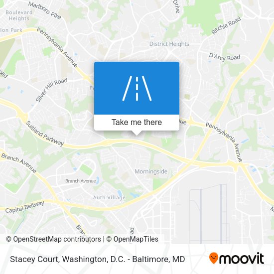 Stacey Court map