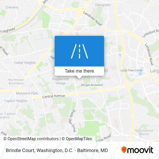 Brindle Court map