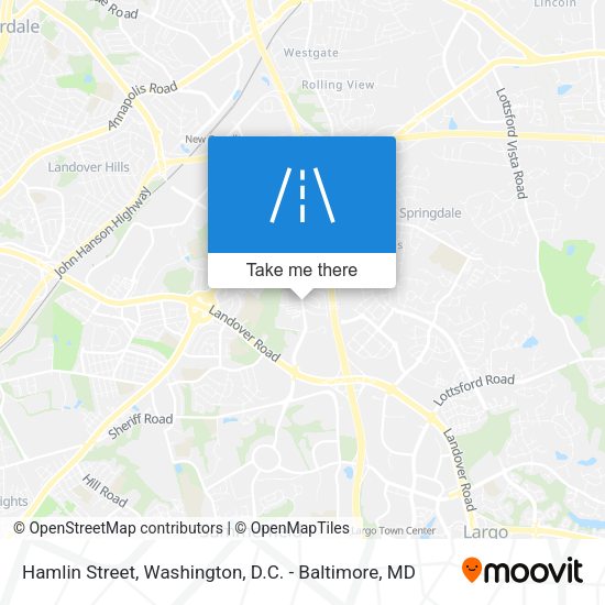 Hamlin Street map