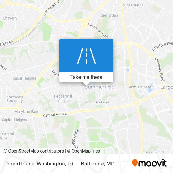 Ingrid Place map