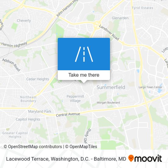 Mapa de Lacewood Terrace