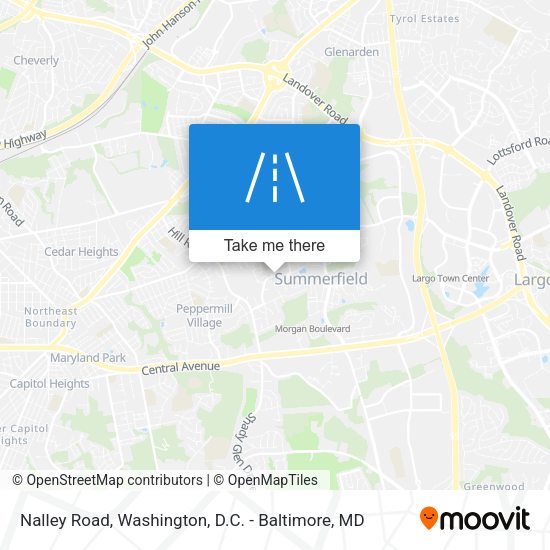 Nalley Road map