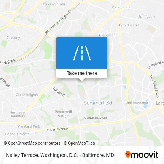 Nalley Terrace map