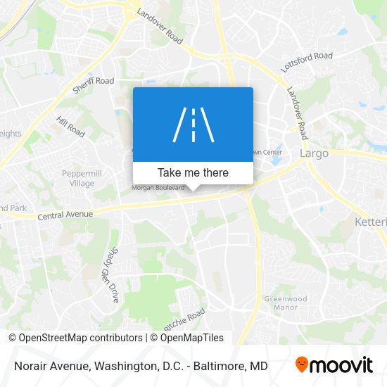 Mapa de Norair Avenue