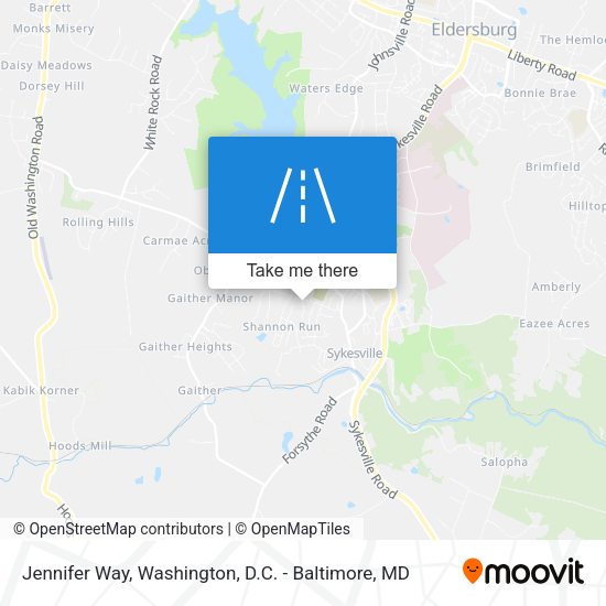 Jennifer Way map