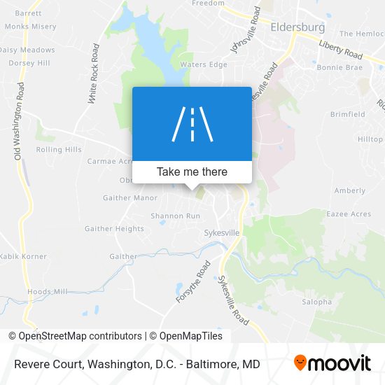 Revere Court map