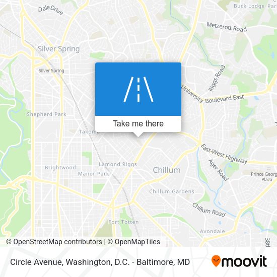 Mapa de Circle Avenue