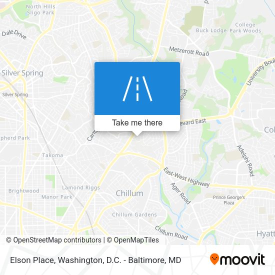 Elson Place map