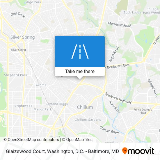 Mapa de Glaizewood Court
