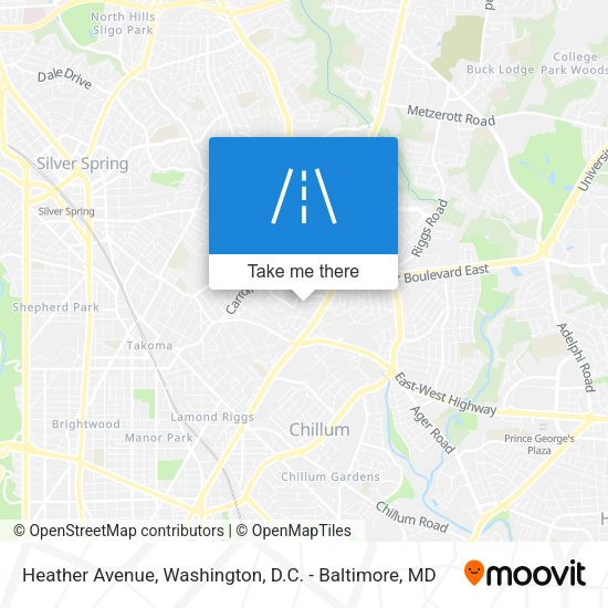 Heather Avenue map