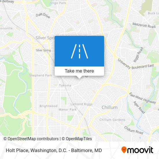 Mapa de Holt Place