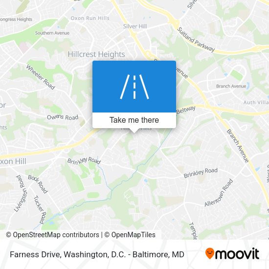 Farness Drive map