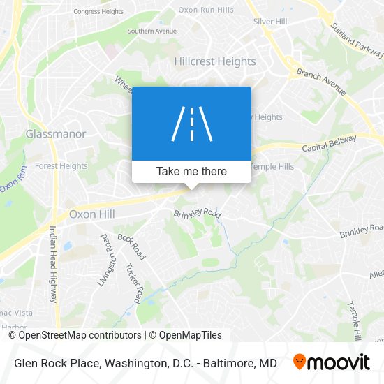 Glen Rock Place map