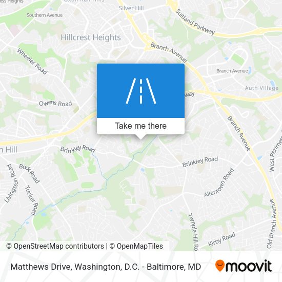 Mapa de Matthews Drive