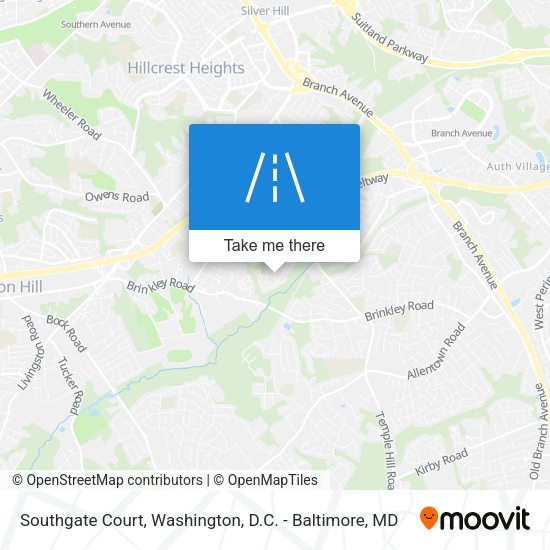 Southgate Court map