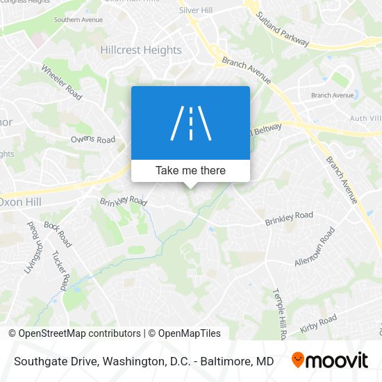 Southgate Drive map