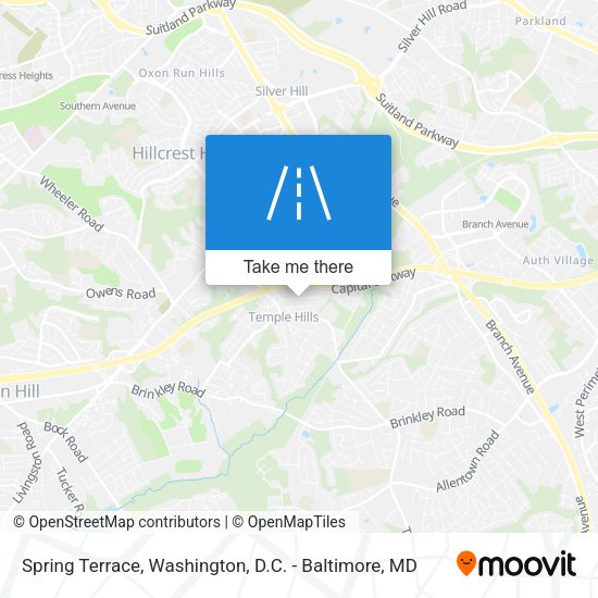 Spring Terrace map