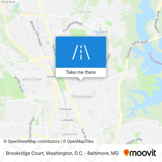 Brookridge Court map