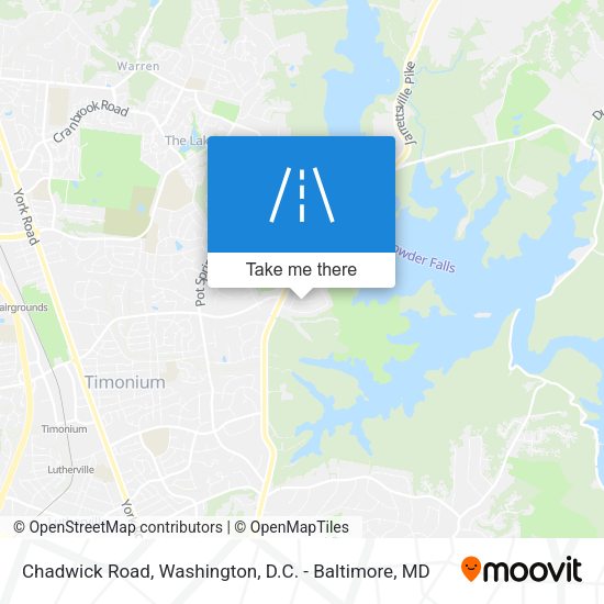 Chadwick Road map