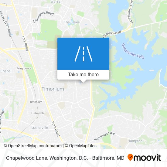 Mapa de Chapelwood Lane