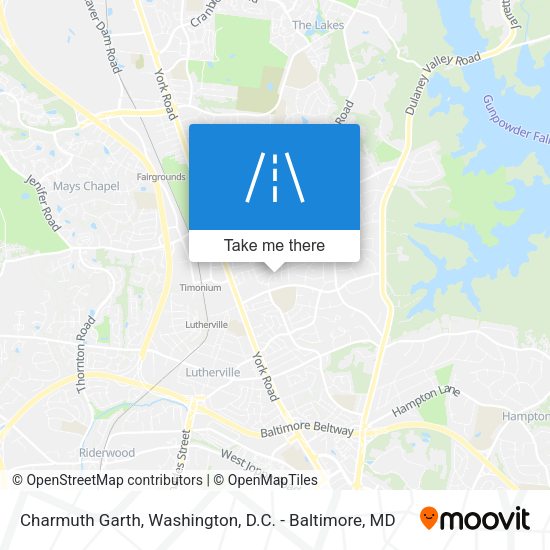 Charmuth Garth map