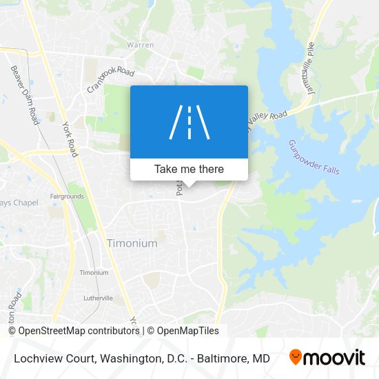 Lochview Court map