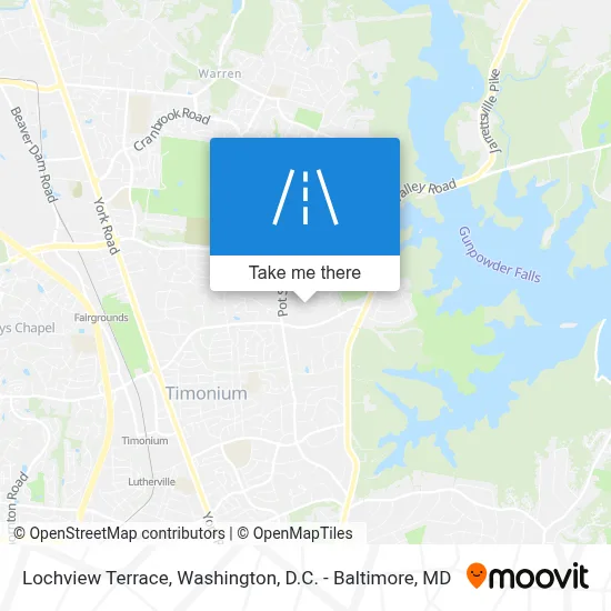 Lochview Terrace map