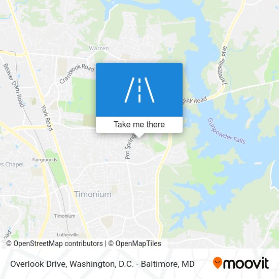 Mapa de Overlook Drive