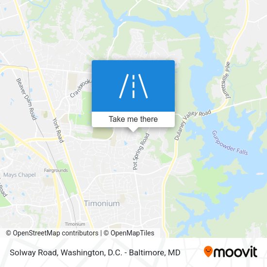Solway Road map