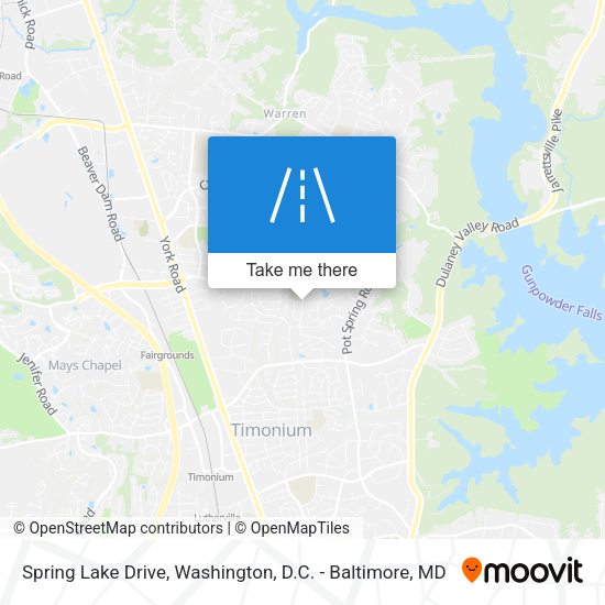 Mapa de Spring Lake Drive
